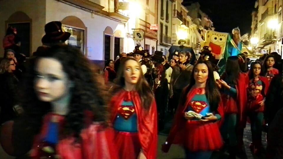 Fotografías de Carnaval en la calle de Cabra